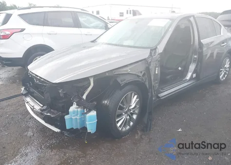 2019 Infiniti Q50 3.0T Luxe из США, поврежденный, VIN JN1EV7AP5KM517210